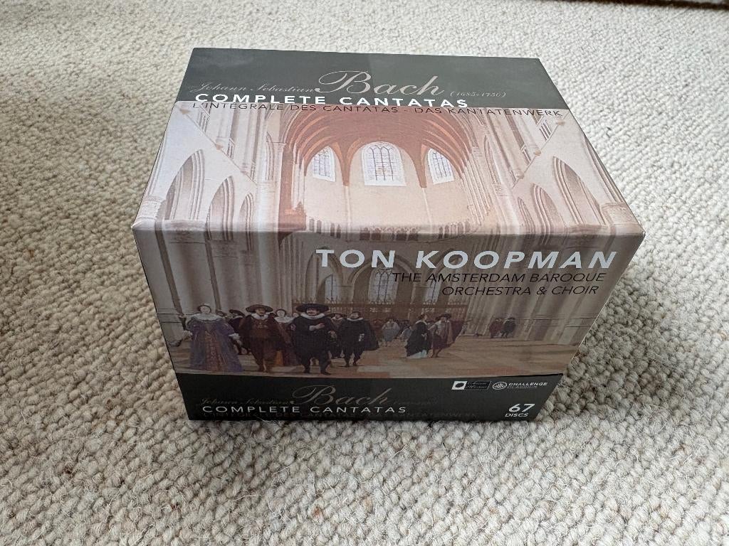 Complete Bach Cantatas - Ton Koopman - 67 DISCS, Kamermuziek, Boxset, Ophalen of Verzenden, Zo goed als nieuw