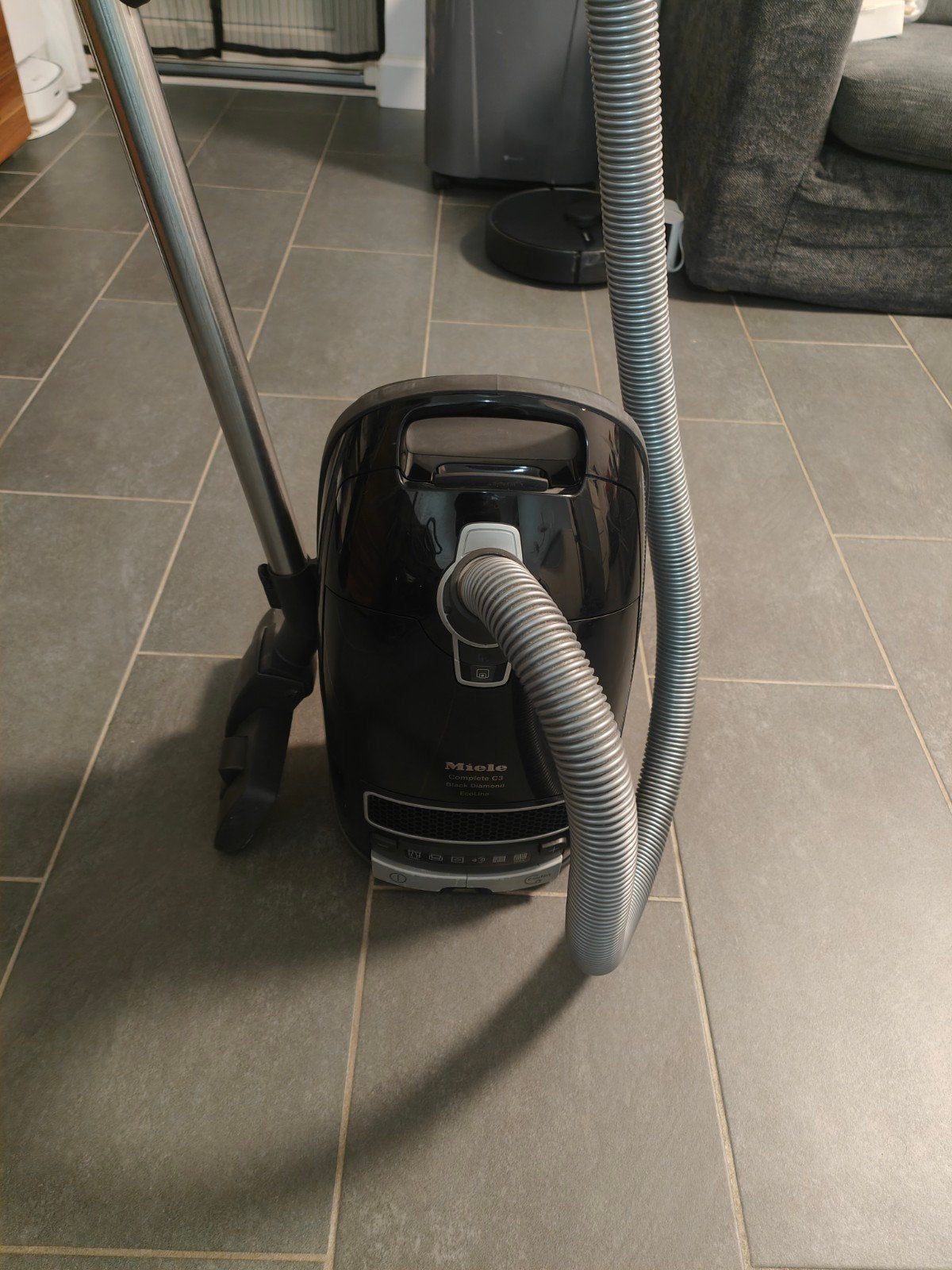 Miele Complete C3 Black Diamond Ecoline Stofzuiger, Witgoed en Apparatuur, Stofzuigers, Stofzak, Gebruikt, Inclusief accessoires
