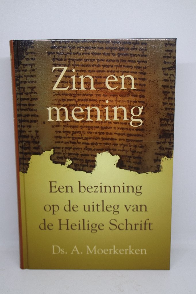 Zin en mening - A. Moerkerken, Boeken, Godsdienst en Theologie, Ophalen of Verzenden, Gelezen