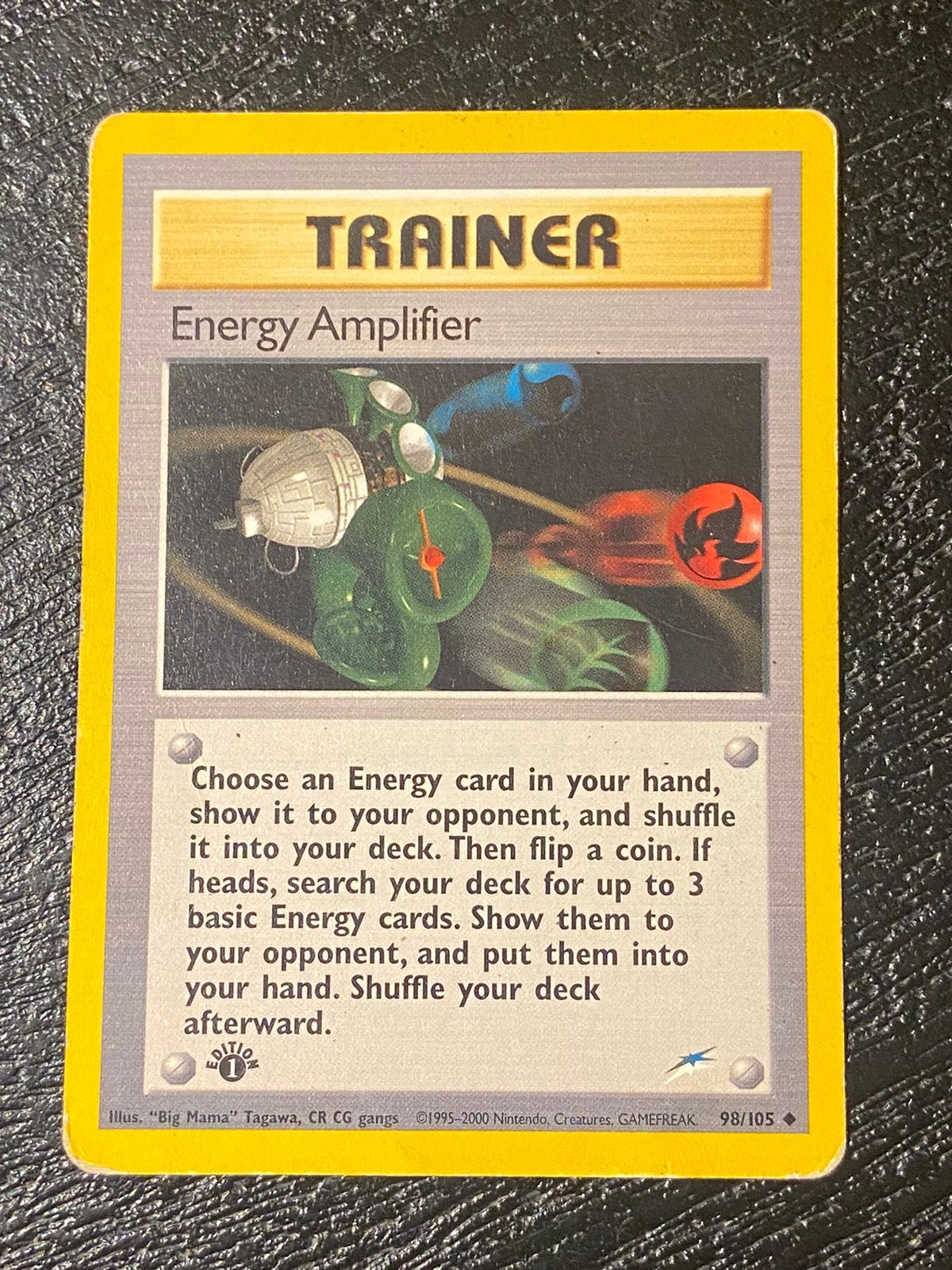 Energy Amplifier 98/105 First Edition Neo Destiny, Ophalen of Verzenden, Gebruikt, Losse kaart