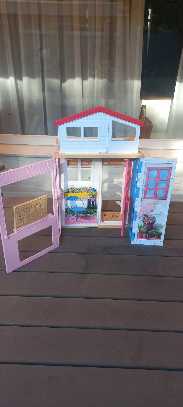 Barbie speelhuis - Compact en compleet, Ophalen, Barbie