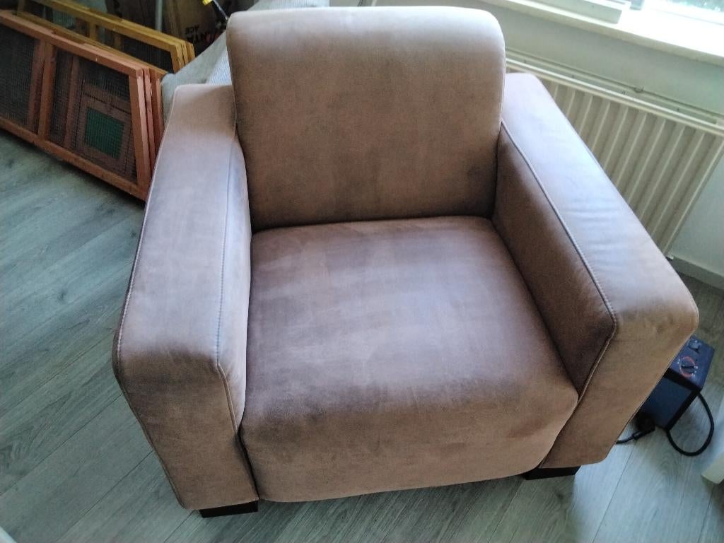 Fauteuil, Ophalen, Gebruikt, 75 tot 100 cm, Stof
