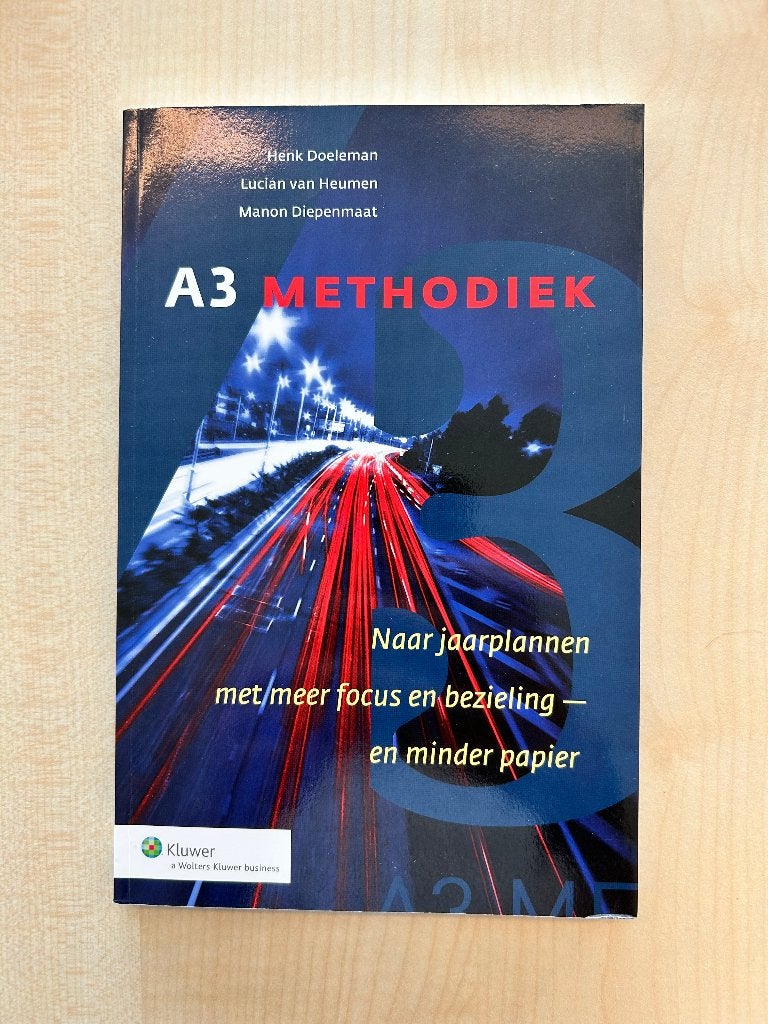 Boek A3 methodiek – jaarplannen, Henk Doeleman, Ophalen of Verzenden, Zo goed als nieuw