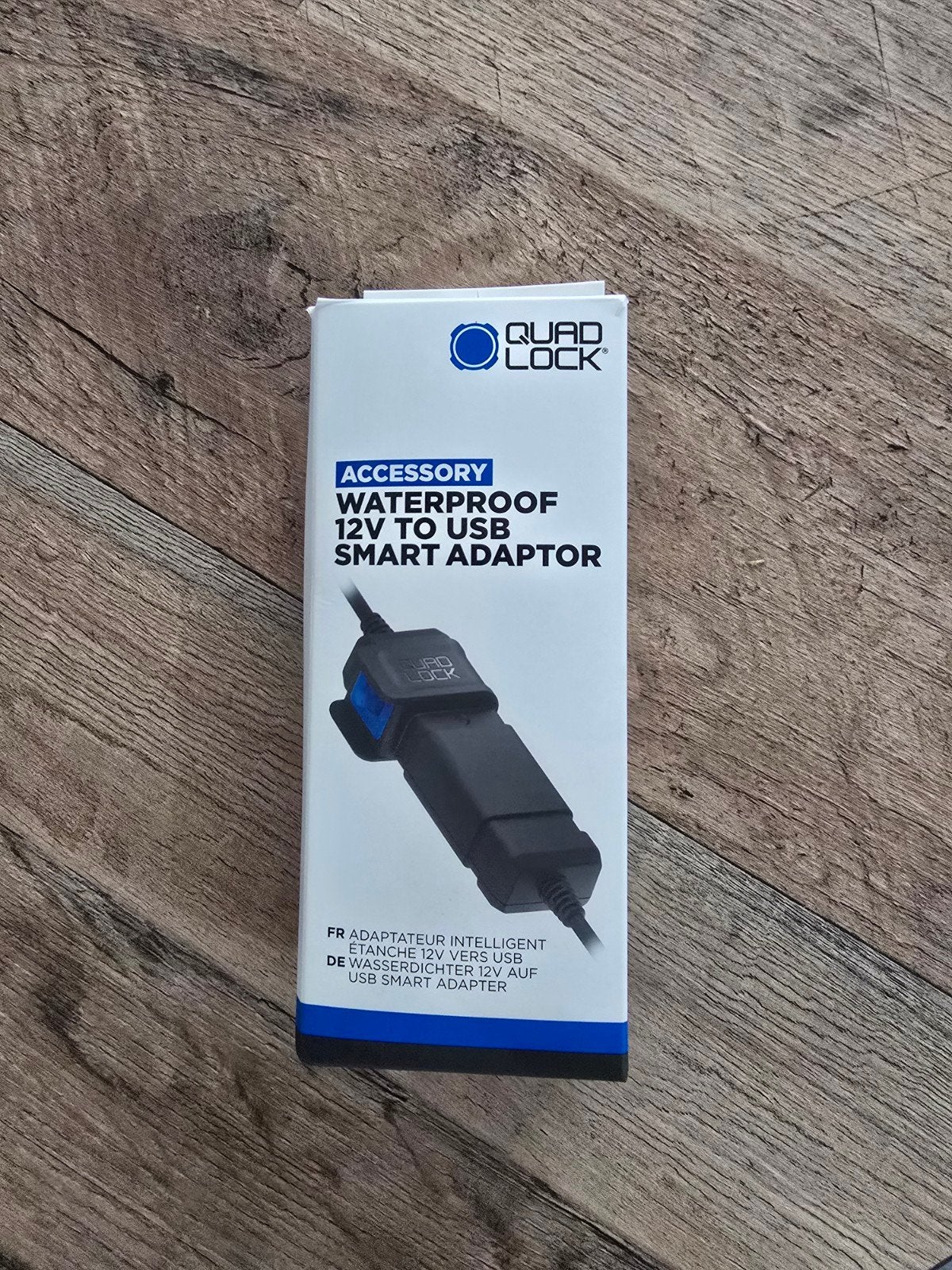 Quad Lock Waterdichte 12V naar USB Smart Adapter, Motoren, Accessoires | Overige, Ophalen of Verzenden, Nieuw