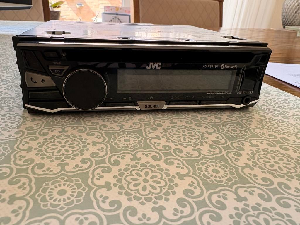 JVC autoradio met bluetooth, Ophalen of Verzenden, Zo goed als nieuw