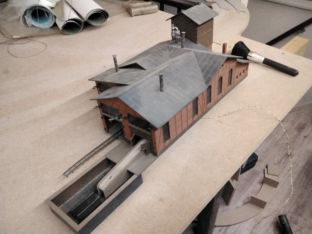 Vervolg huizen Ho, Hobby en Vrije tijd, Modeltreinen | H0, Gebruikt, Gelijkstroom of Wisselstroom, Brug, Tunnel of Gebouw, Ophalen