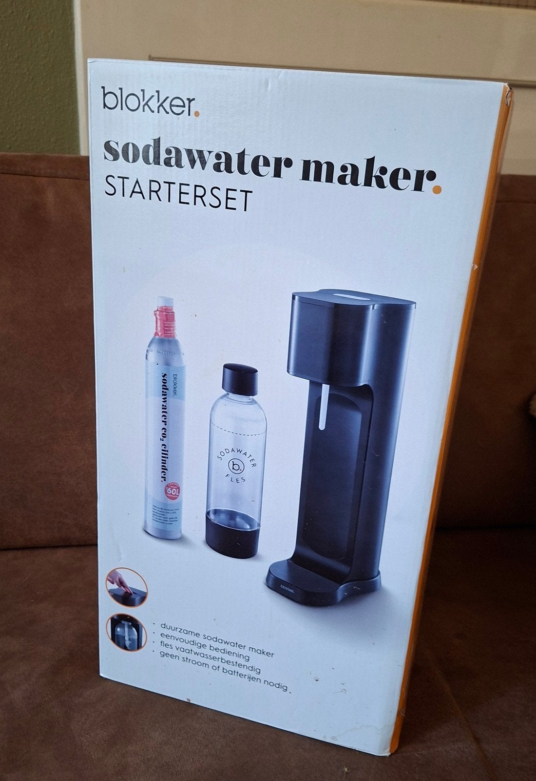 Blokker Sodawater Maker Starterset - Nieuw in doos, Ophalen of Verzenden, Nieuw