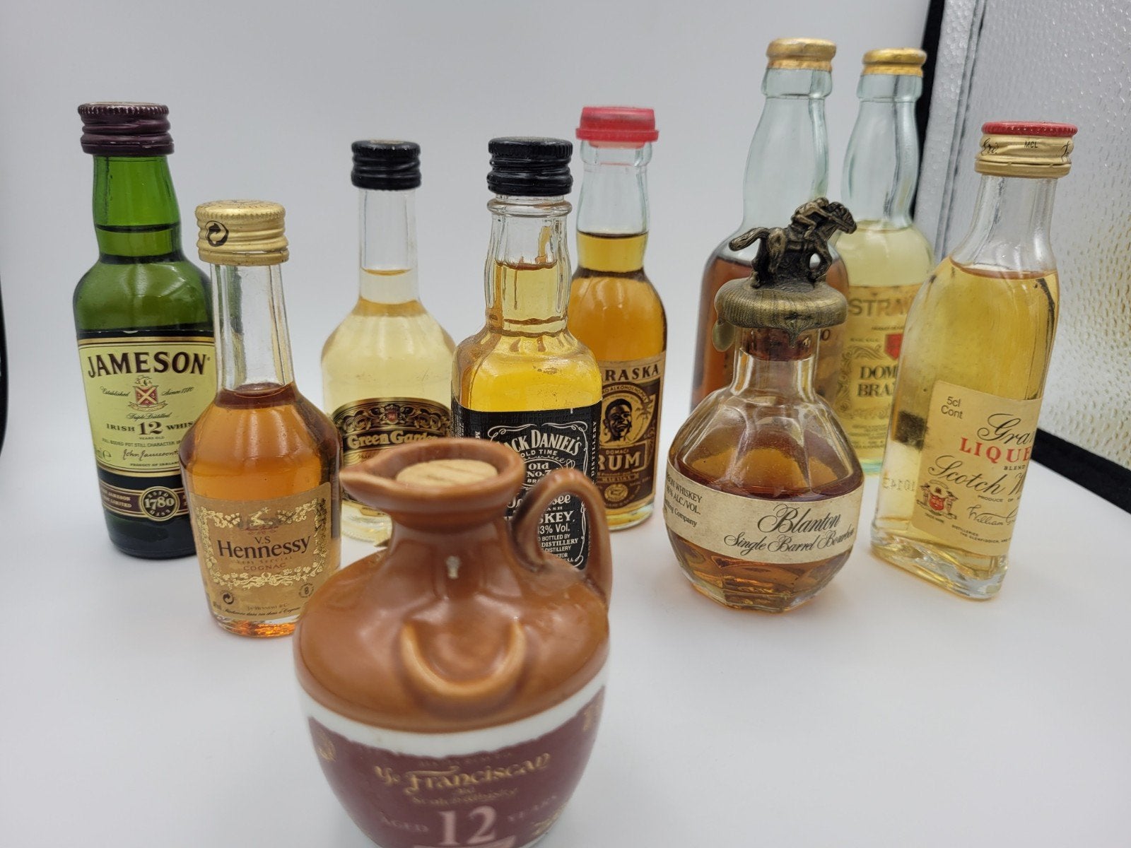 Verzameling miniatuur Whisky's & Rum's (zeldzame exemplaren), Verzamelen, Ophalen of Verzenden, Gebruikt