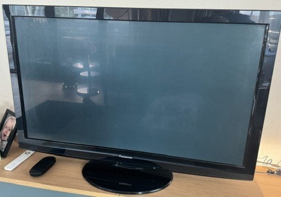 46 inch Panasonic Viera TV, Ophalen, Gebruikt, Panasonic, 50 Hz
