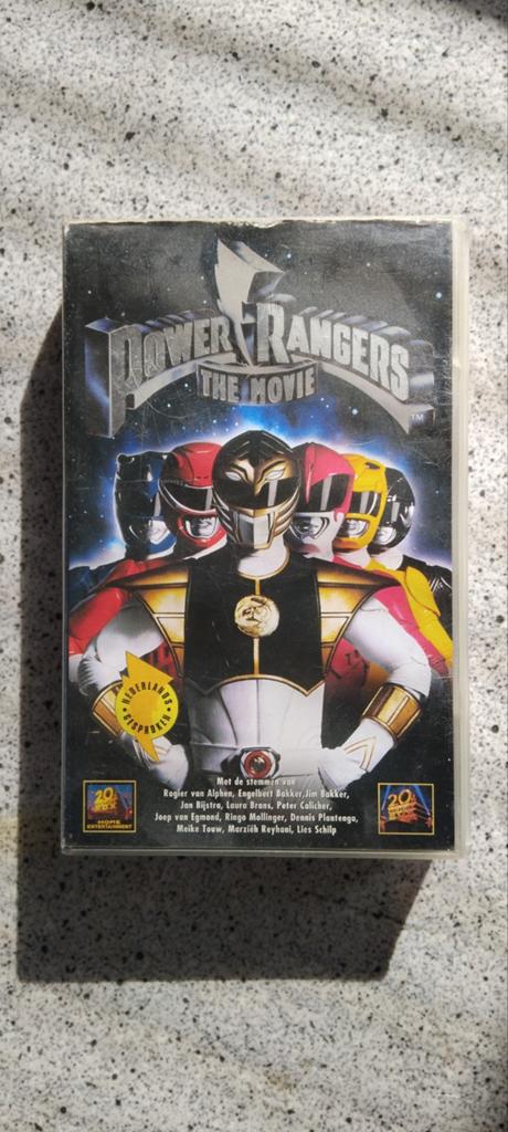 Power Rangers The Movie - Videoband VHS, Alle leeftijden, Ophalen of Verzenden, Gebruikt, Actie en Avontuur