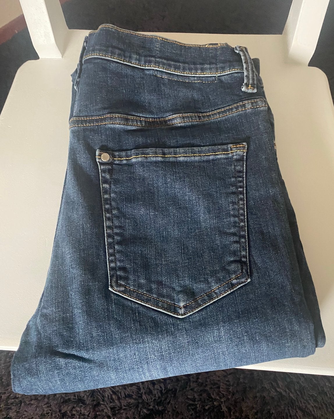 H&M Jeans Slim, Blauw, W34 L34, nieuw, Ophalen of Verzenden, Nieuw, Blauw, W33 - W34 (confectie 48/50)