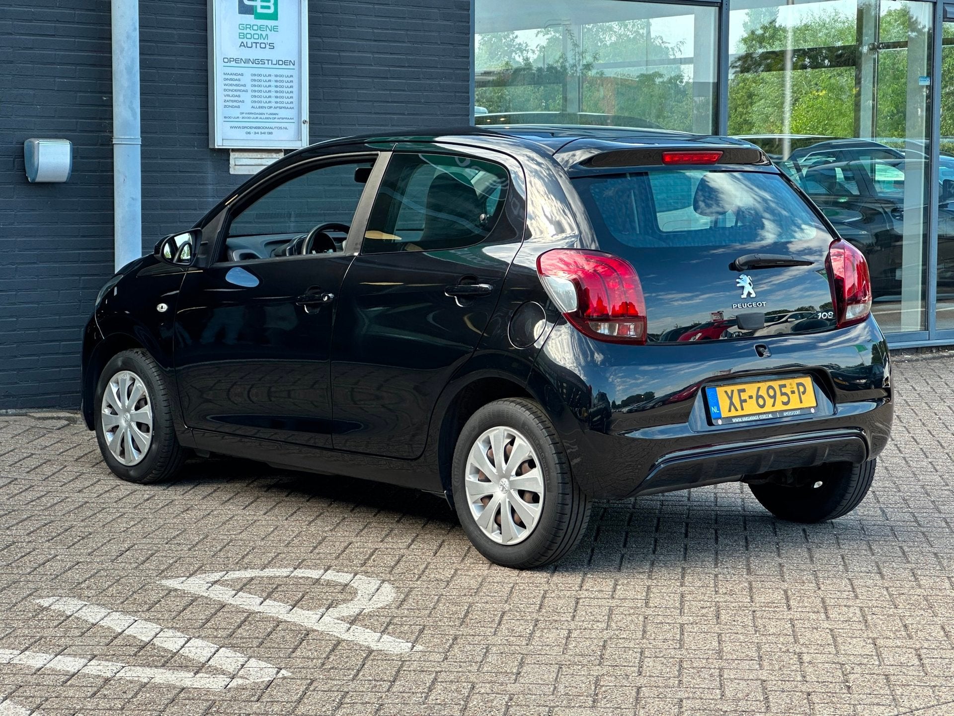 Peugeot 108 1.0 e-VTi Active TOP!/5-DRS/AIRCO/NL-AUTO NAP!, Auto's, Voorwielaandrijving, Stof, Gebruikt, Euro 6