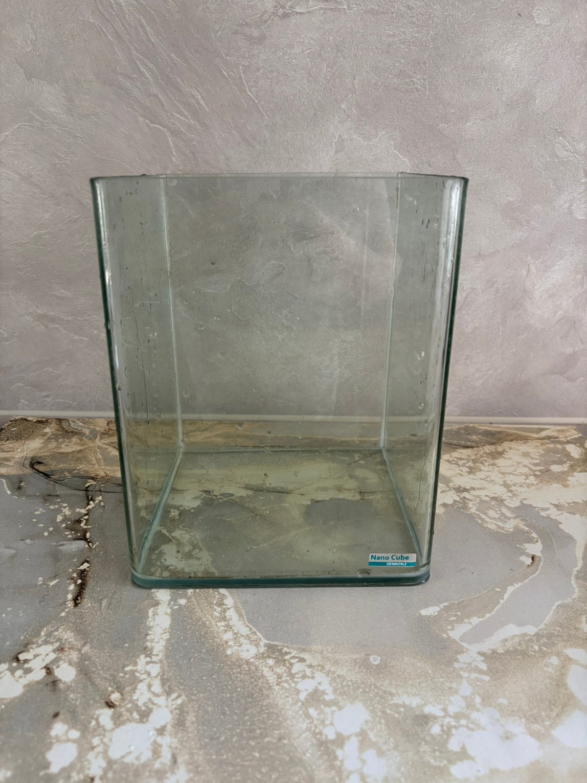 Dennerle 10 liter nanocube aquarium, Dieren en Toebehoren, Vissen | Aquaria en Toebehoren, Ophalen, Zo goed als nieuw, Leeg aquarium