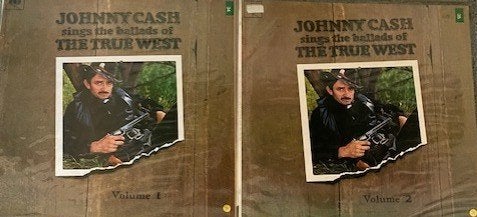Johnny Cash	Ragged old flag/a Thing called love/Man in black, Complilatie, Ophalen of Verzenden, Zo goed als nieuw, Overige formaten