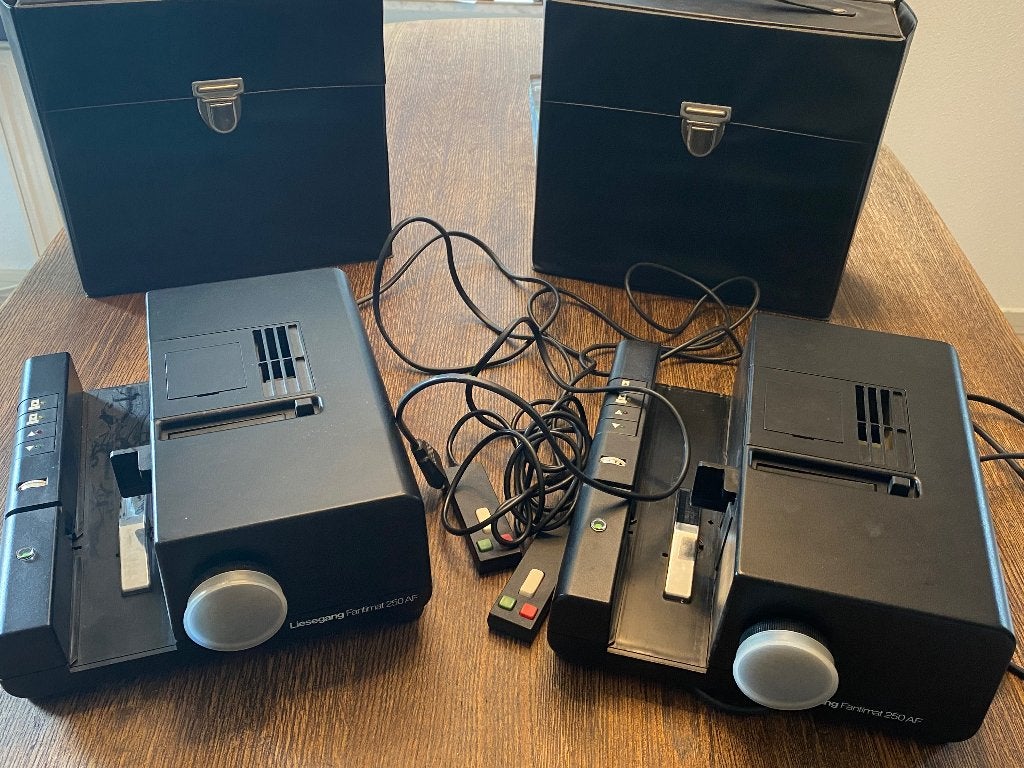 Diaprojector Liesegang Fantimat 250 AF, Audio, Tv en Foto, Diaprojectors, Ophalen of Verzenden, Gebruikt