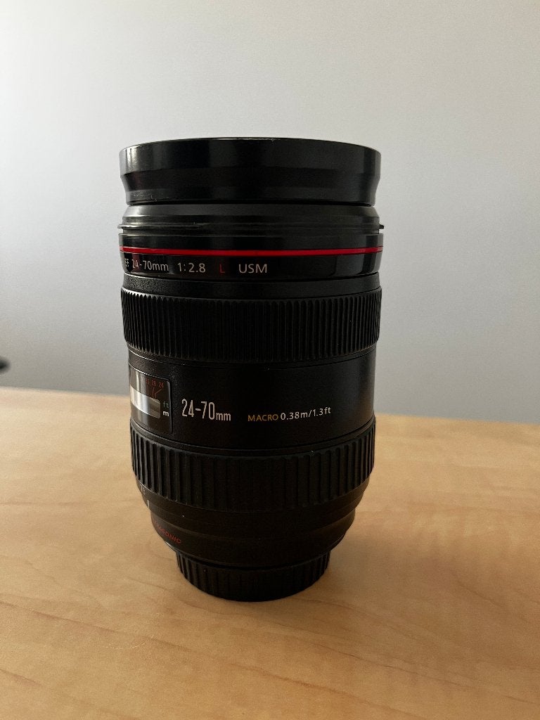 Canon EF 24-70mm f/2.8 L USM Zoomlens, Audio, Tv en Foto, Fotografie | Lenzen en Objectieven, Gebruikt, Canon, Ophalen of Verzenden