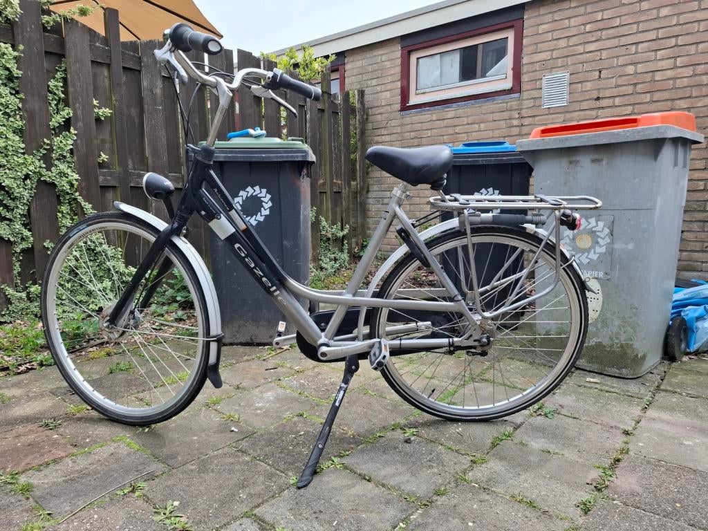 Damesfiets, Ophalen, Versnellingen, 56 cm of meer, Zo goed als nieuw