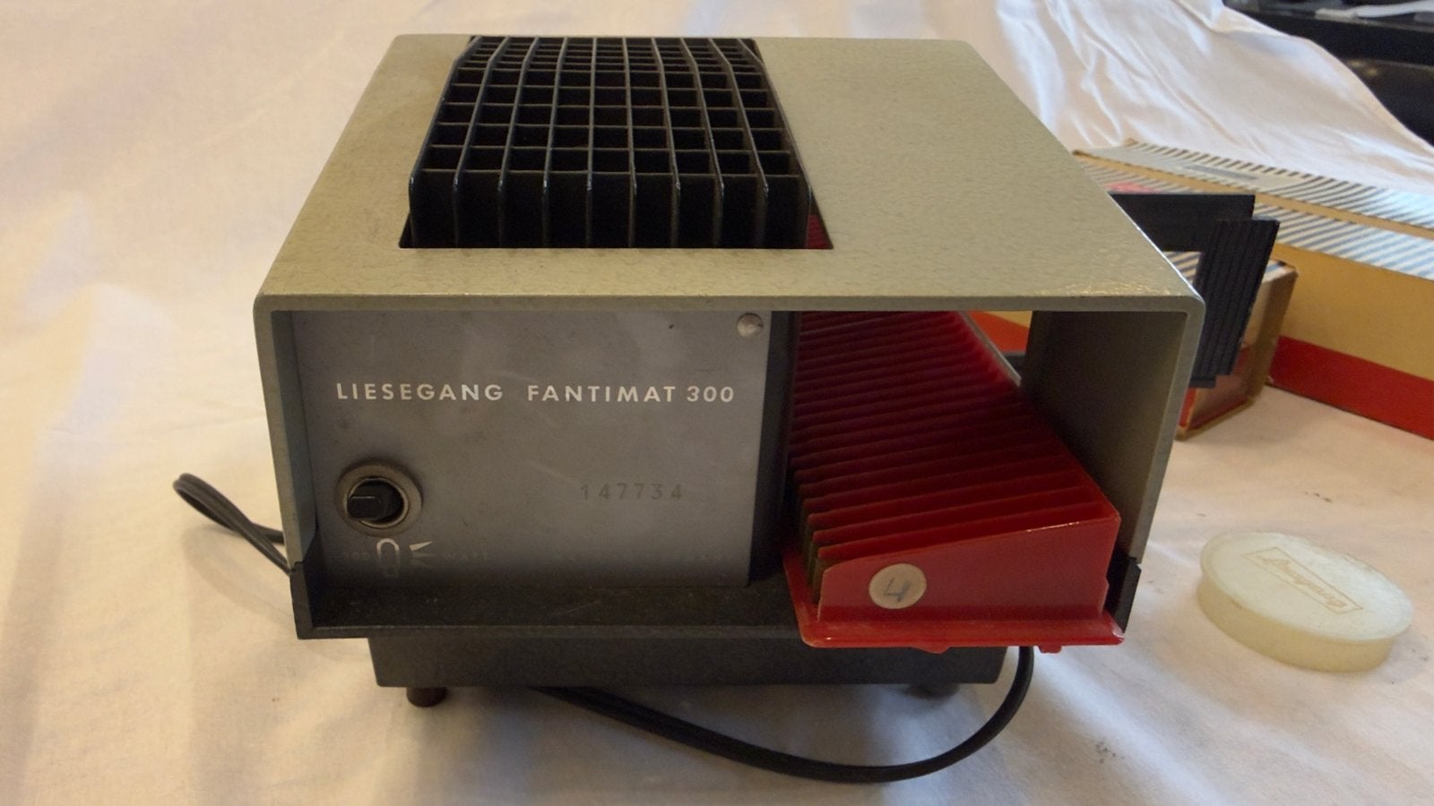 Liesegang Fantimat 300 diaprojector - Werkt prima!, Ophalen of Verzenden, Gebruikt