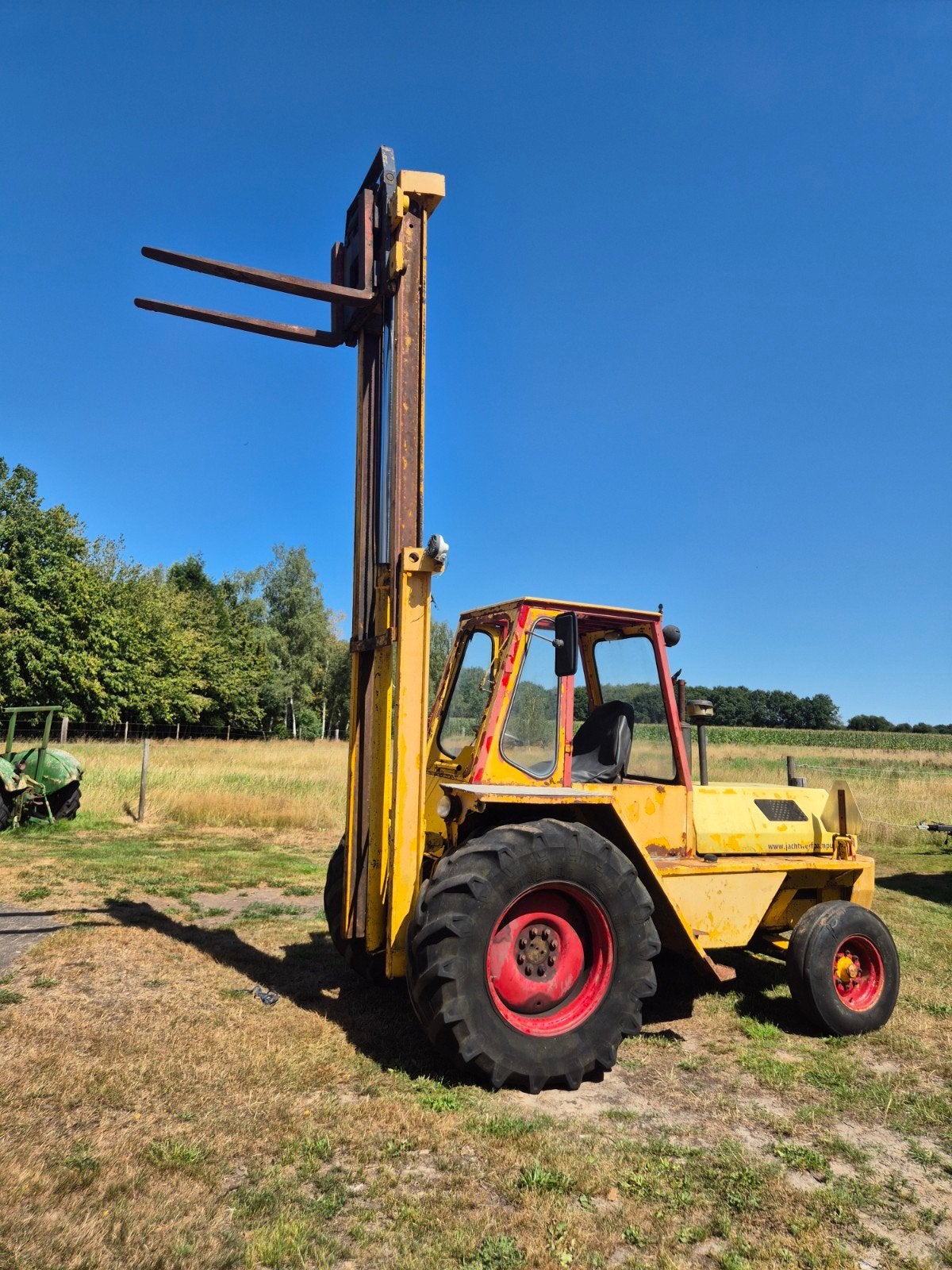 Sanderson ruwterein heftruck, Ophalen, 3000 tot 4000 kg, Diesel, Heftruck
