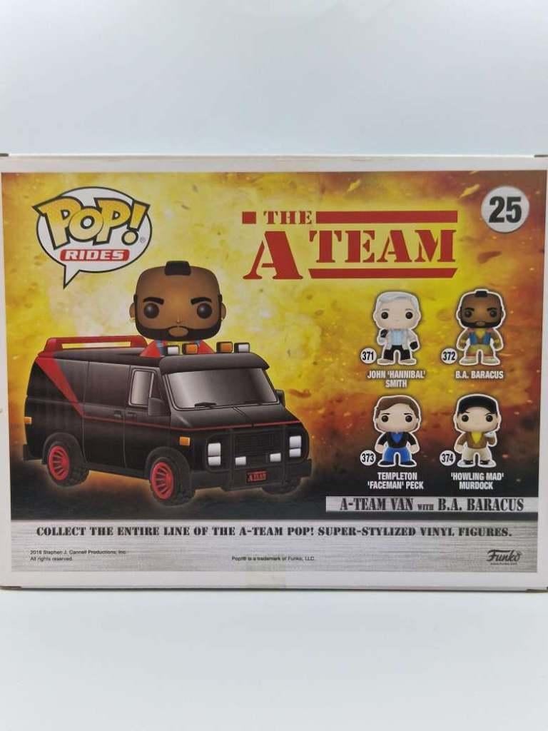 The A-Team Van with B.A. Baracus - Pop Vinyl Rides, Gebruikt, Funko, Ophalen of Verzenden, Support@funko.com