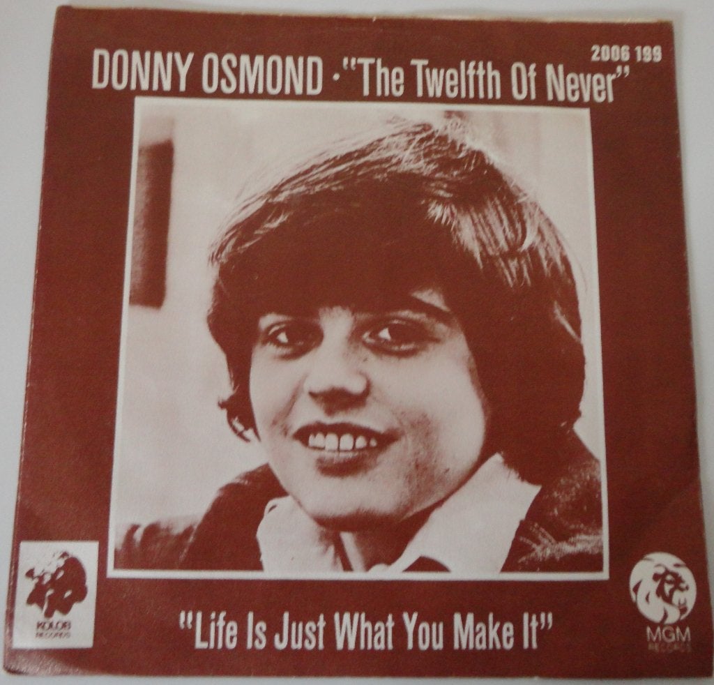 Donny Osmond > The twelfth of never, Ophalen of Verzenden, Gebruikt, 7 inch, Pop
