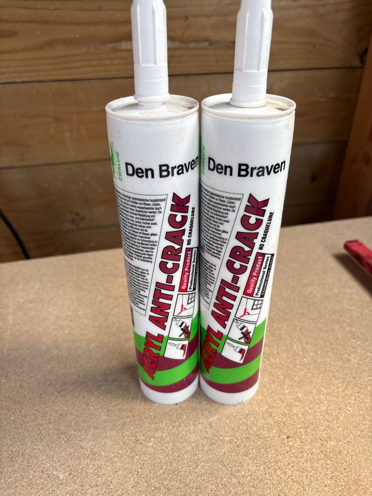 Den Braven Acryl Anti-Crack Kit - 2 stuks, Ophalen of Verzenden, Nieuw, Overige materialen