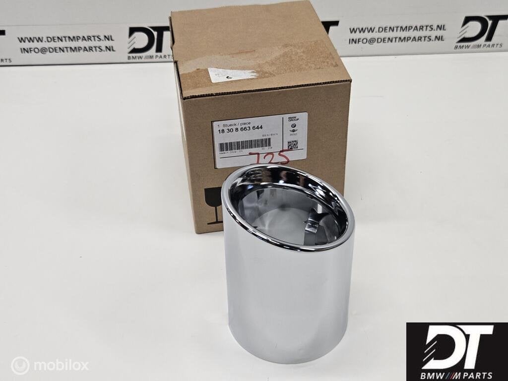 Uitlaatsierstuk chrome 90mm BMW Z4 G29 18308663644, Nieuw, Ophalen of Verzenden