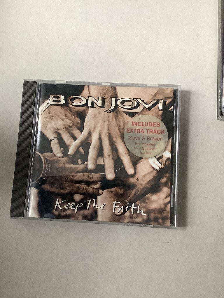 Bon Jovi keep the faith., Ophalen of Verzenden, Gebruikt, Poprock