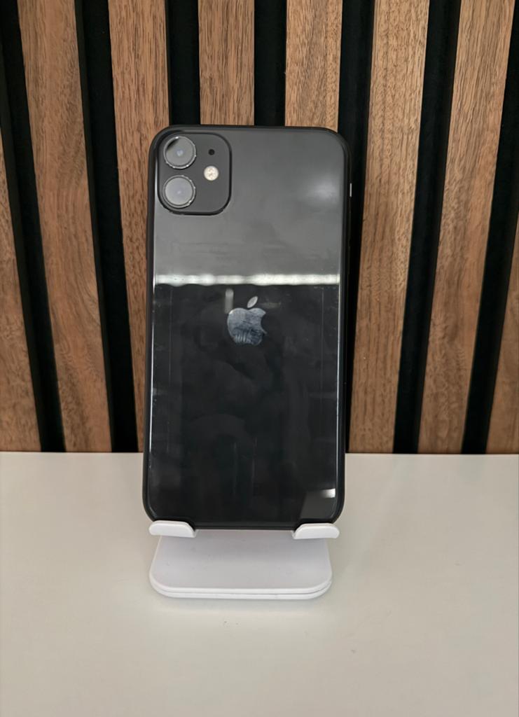 iPhone 11 128GB Zwart, 128 GB, Zwart, Zo goed als nieuw, Zonder simlock