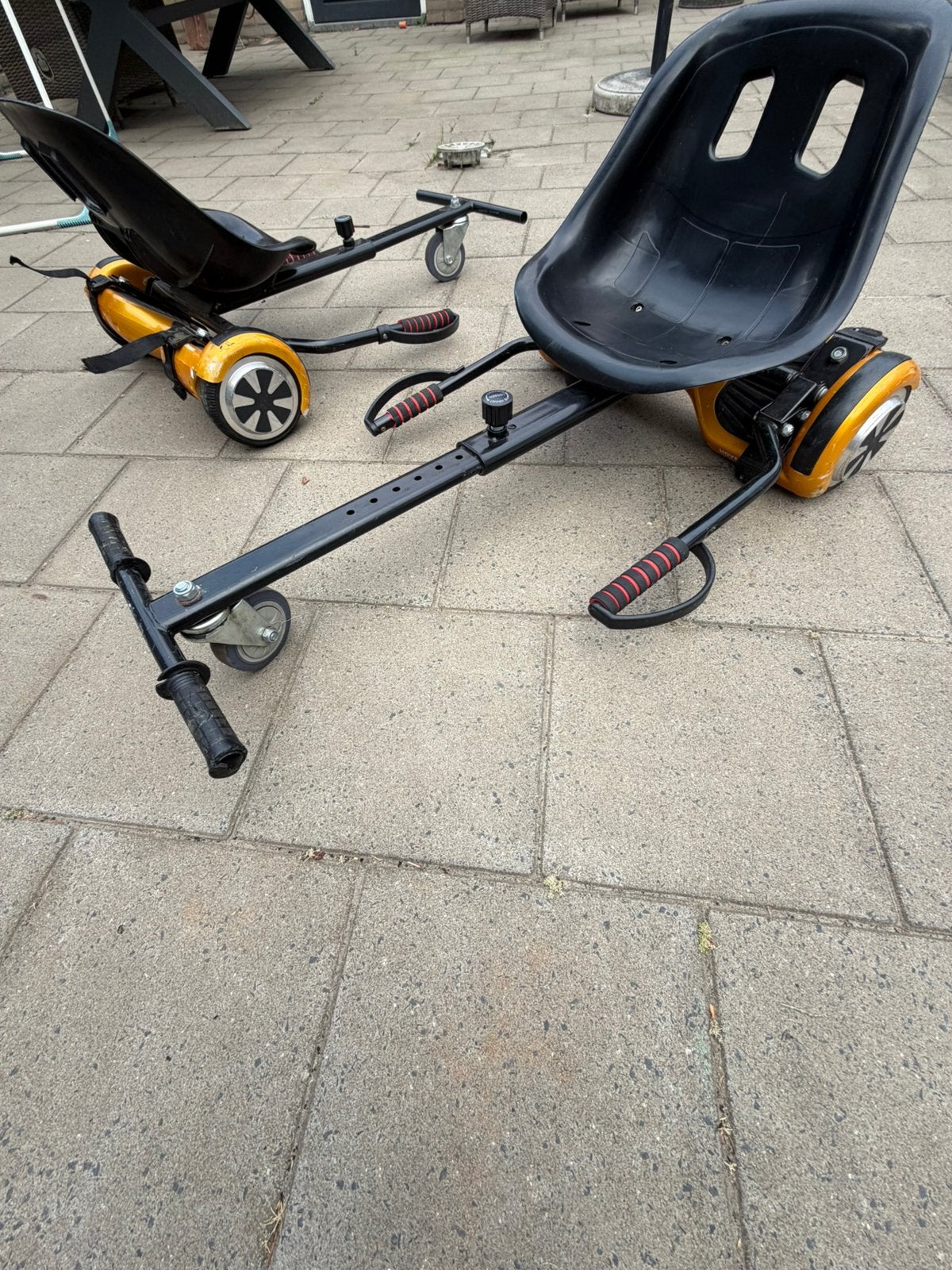 2 stuks hoverboard met karts van Voltes 30 euro per stuk, Ophalen, Gebruikt, Overige merken