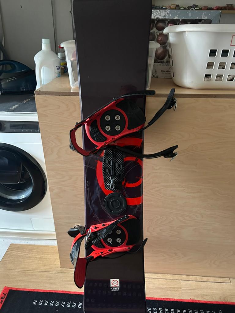 Nitro icons9 snowboard en Nitro snowboard schoenen., Ophalen, Zo goed als nieuw, Schoenen