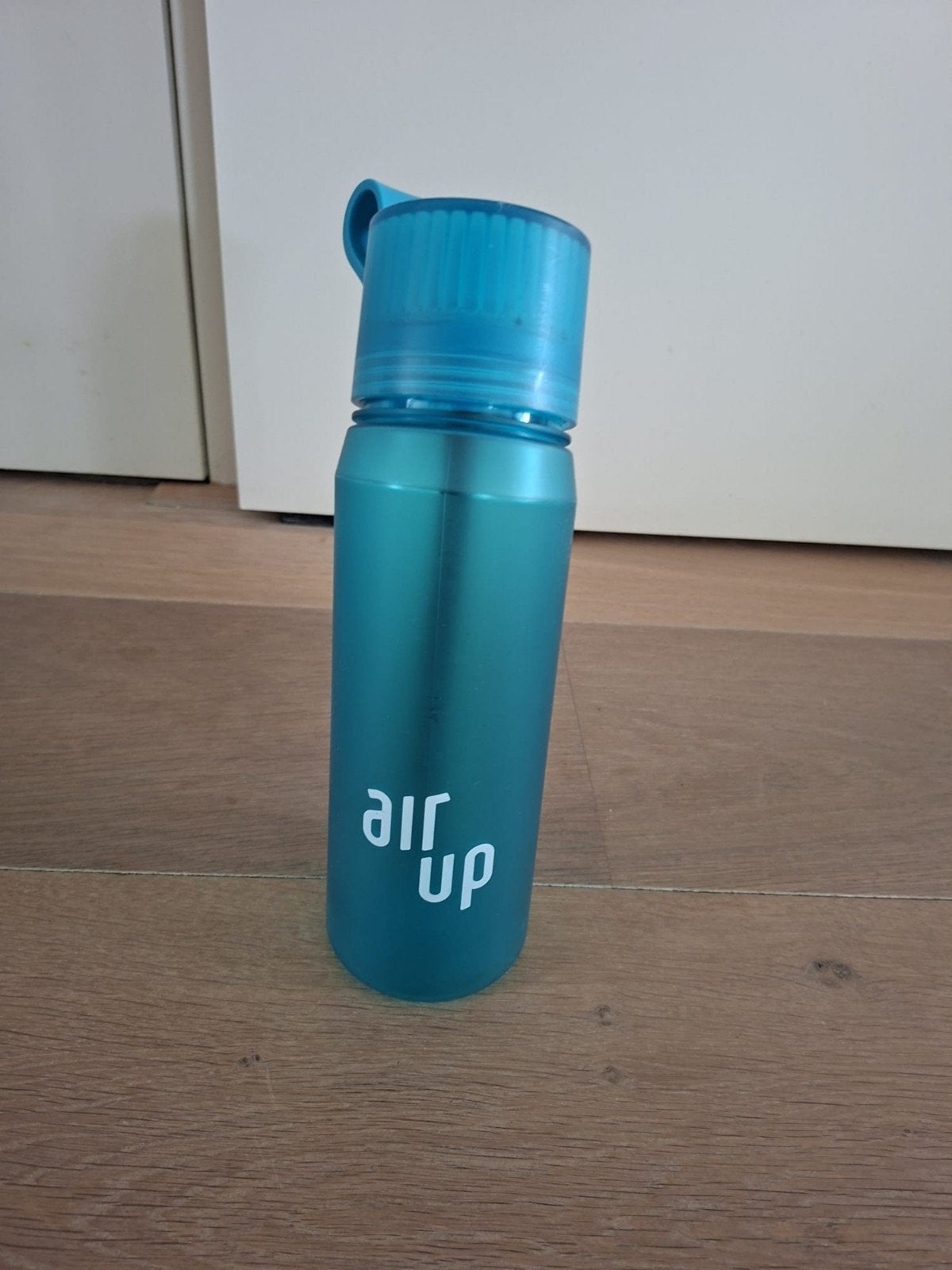 Air Up drinkfles - 650ml - Blauw, Sport en Fitness, Bidons, Ophalen of Verzenden, Gebruikt