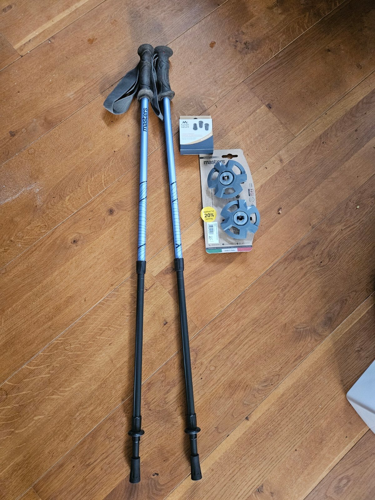 Masters Scout Antishock Wandelstokken met accessoires, Verzenden, Nieuw, Wandelstok