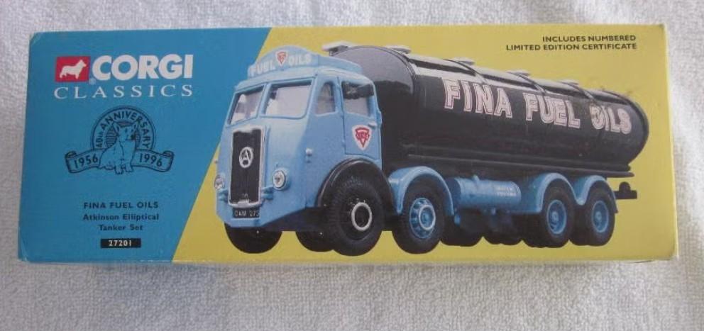 Corgi Classics truck Atkinson Elliptical Tanker  in doos., Hobby en Vrije tijd, Modelauto's | 1:50, Ophalen of Verzenden, Zo goed als nieuw