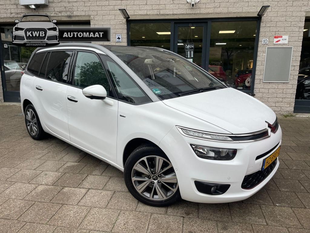 Citroën Grand C4 Picasso 1.6 e-THP Exclusive Pano Camera 7p, Automaat, Gebruikt, 4 cilinders, 7 stoelen