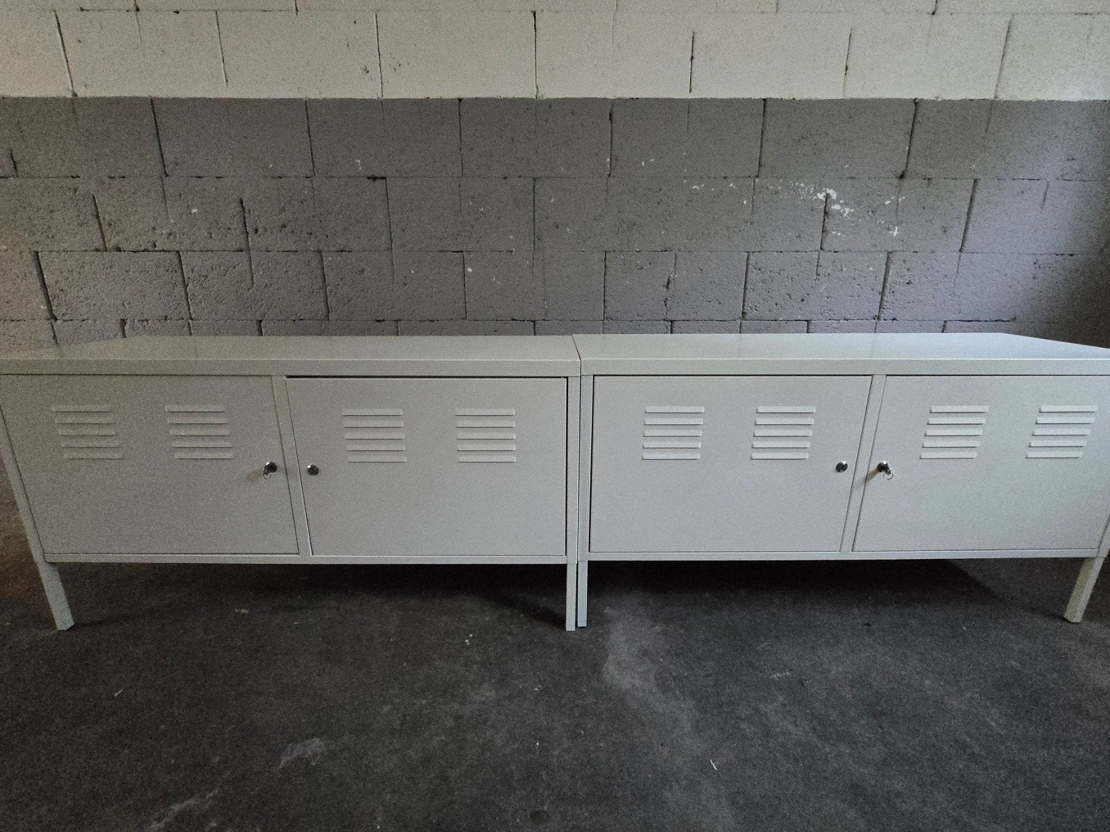 2x IKEA ps metalen lockerkast, Huis en Inrichting, Ophalen, Gebruikt