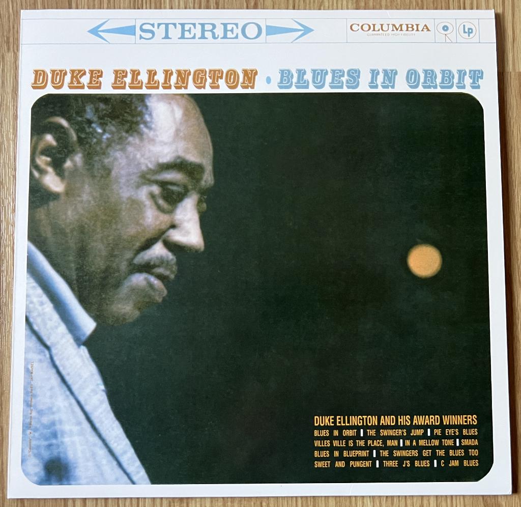 LP Duke Ellington - Blues In Orbit, Cd's en Dvd's, 1960 tot 1980, Ophalen of Verzenden, Zo goed als nieuw, 12 inch