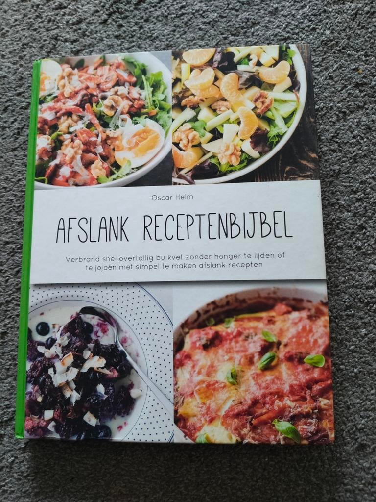 Afslank Receptenbijbel - Oscar Helm, Oscar Helm, Ophalen of Verzenden, Gezond koken, Overige gebieden