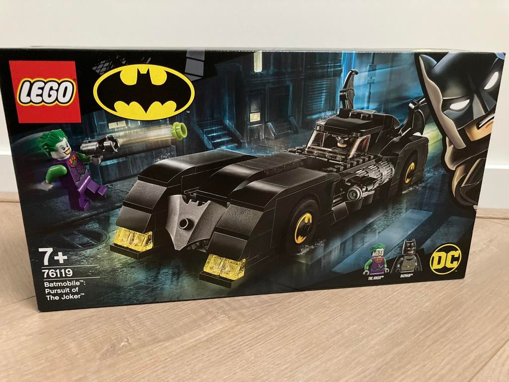 Lego 76119 Batman Batmobile pursuit of the joker, Lego, Nieuw, Ophalen of Verzenden, Complete set