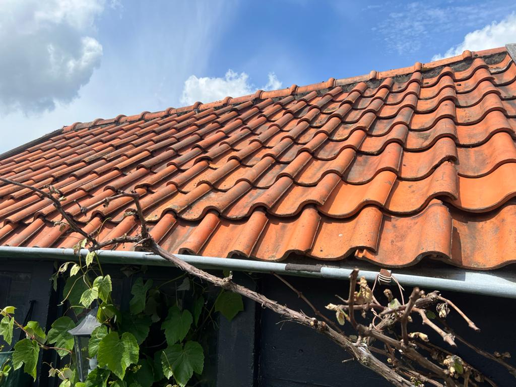 Oude holle dakpannen - Authentiek en karaktervol, Ophalen, Gebruikt, Steen of Klei, 15 m² of meer