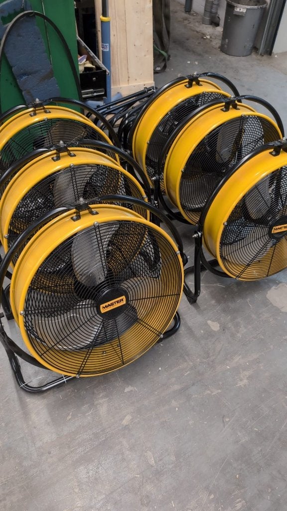 ventilatoren, Ophalen, Zo goed als nieuw, Vloerventilator