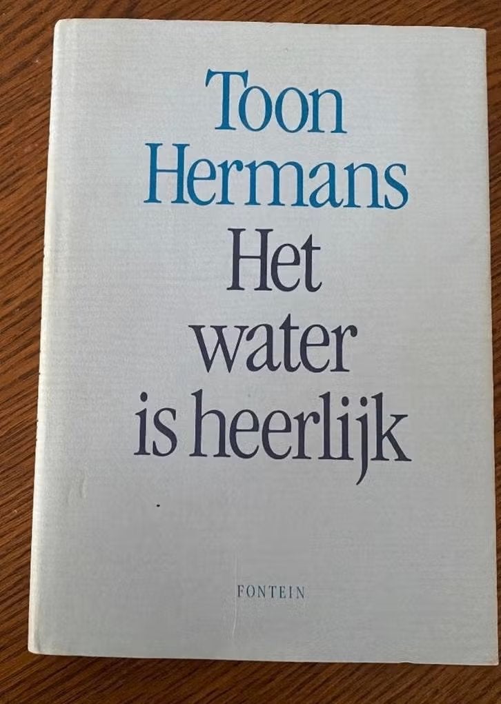 Boek Toon Hermans - Het Water is Heerlijk, Ophalen of Verzenden, Zo goed als nieuw, Toon Hermans, Eén auteur