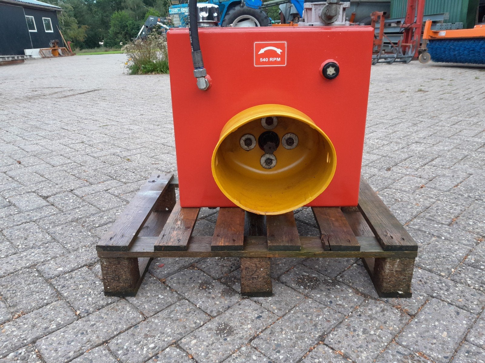 Aftakasaangedreven hydrauliekunit met ingebouwde oliepomp., Ophalen, Gebruikt