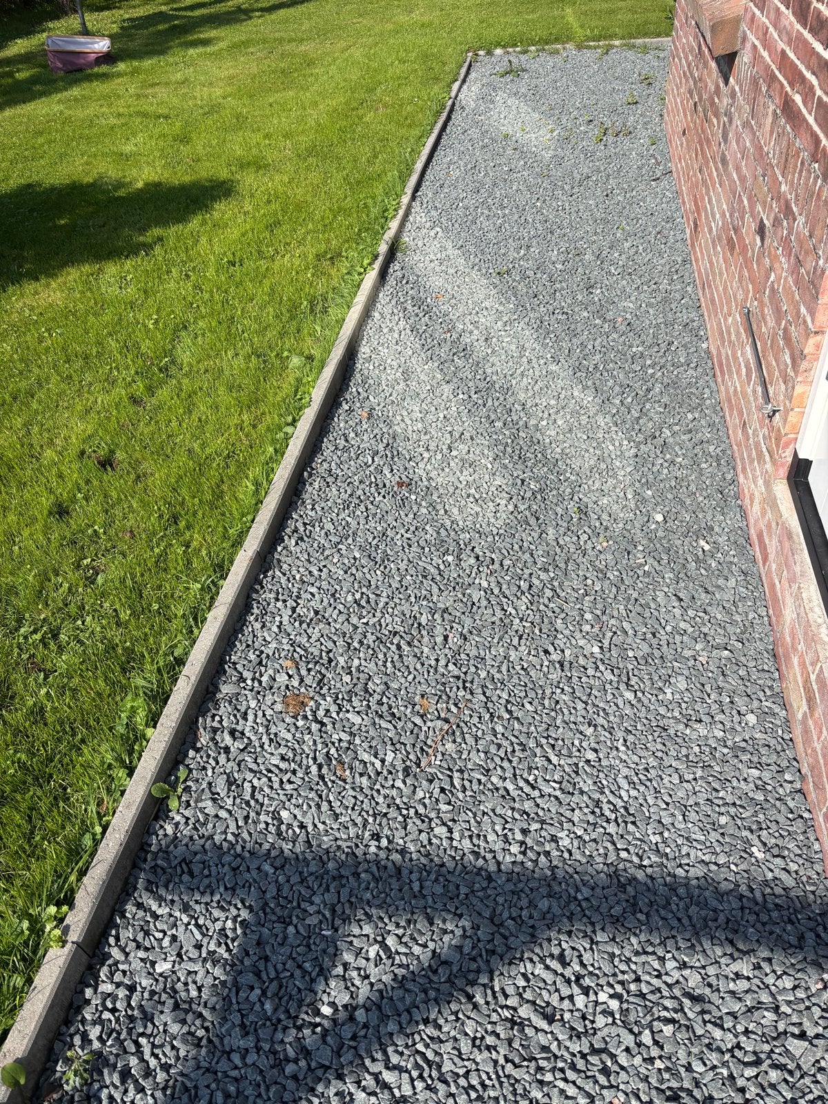 Grijs Ardenner split voor circa 8m2 aan tuinpad, Ophalen, Overige materialen, Gebruikt, Split