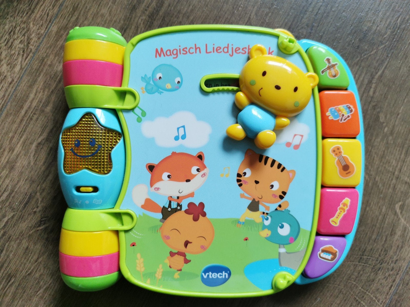 vtech magisch liedjesboek - werkend, Ophalen of Verzenden, Zo goed als nieuw, 6 maanden tot 2 jaar