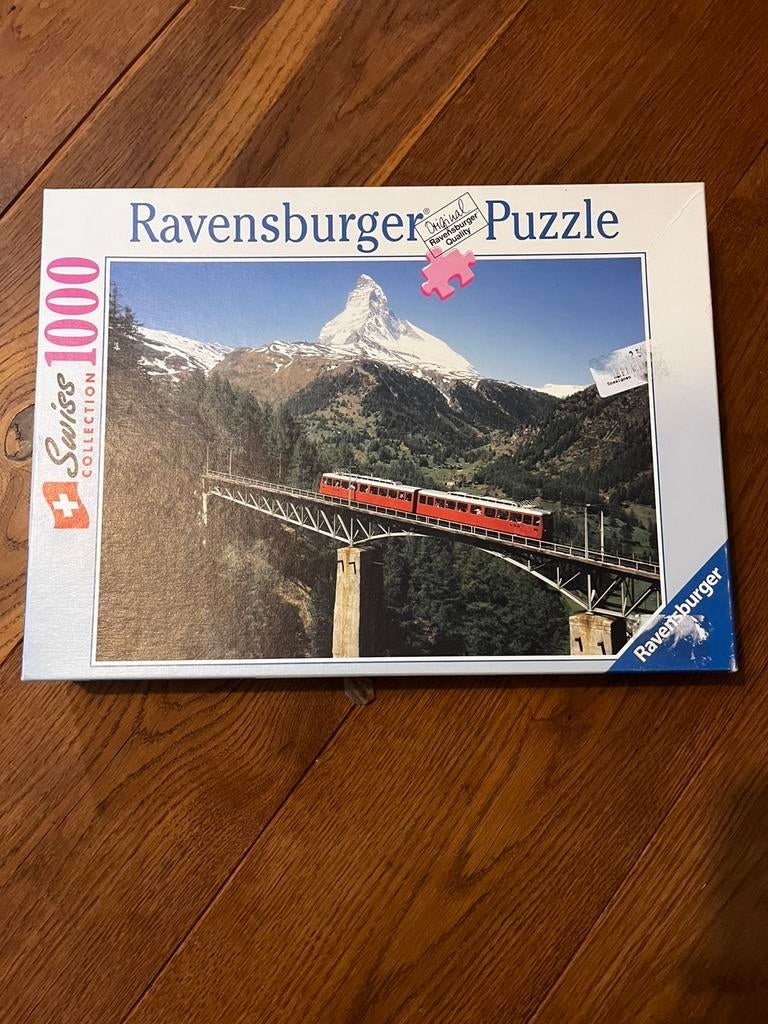 Ravensburger puzzel 1000 stukjes, Verzenden, 500 t/m 1500 stukjes, Zo goed als nieuw