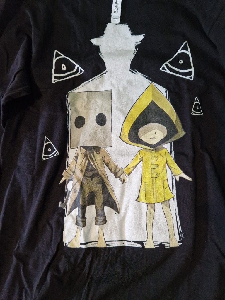 Little Nightmares T-shirts (x 2) S Long sleeve Cotton, Ophalen of Verzenden, Jongen, Shirt of Longsleeve