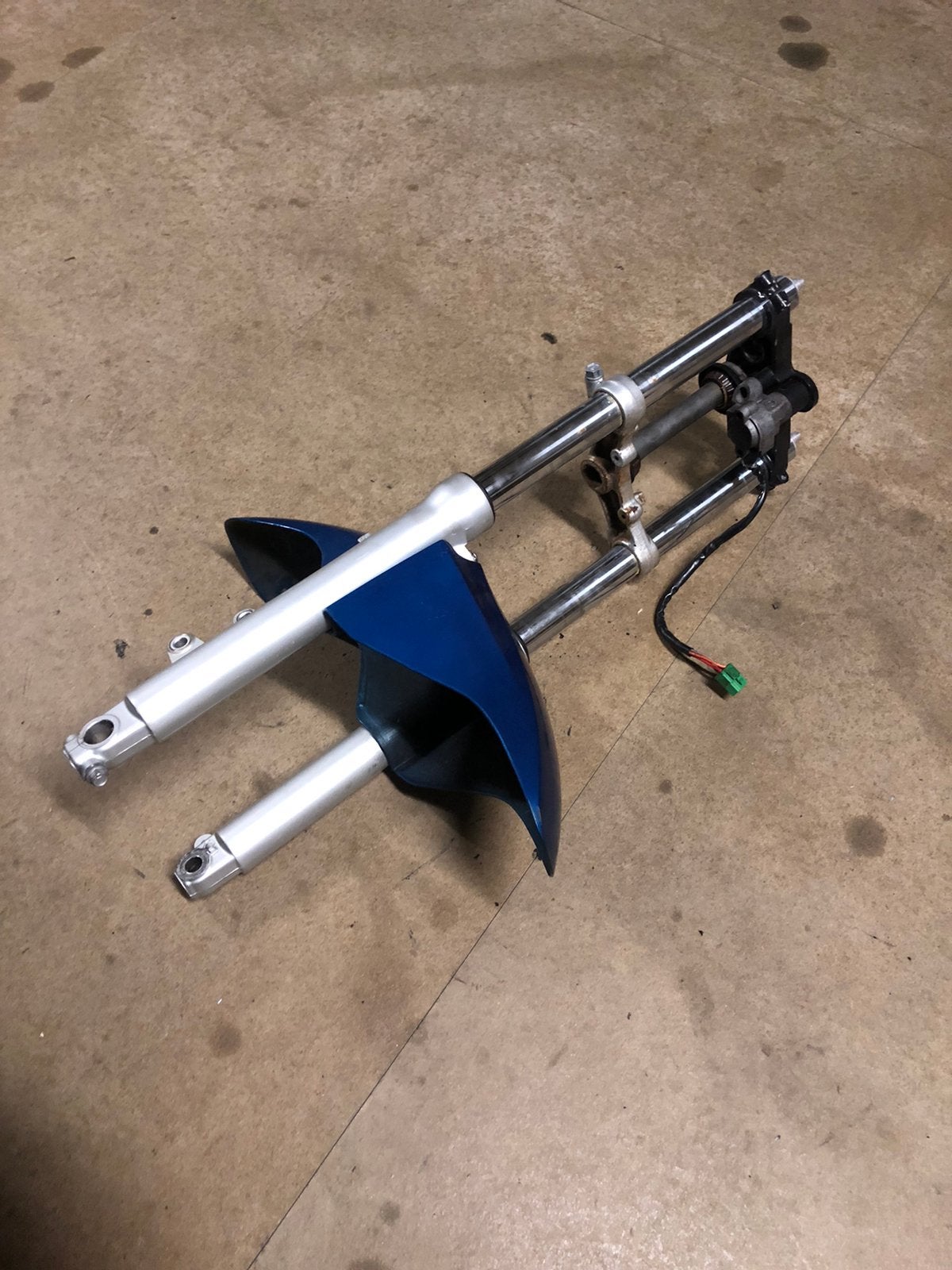 Suzuki GS 500 E 1989-2003 Voorvork met balhoofd en spatbord, Motoren, Gebruikt, ., Ophalen of Verzenden, .