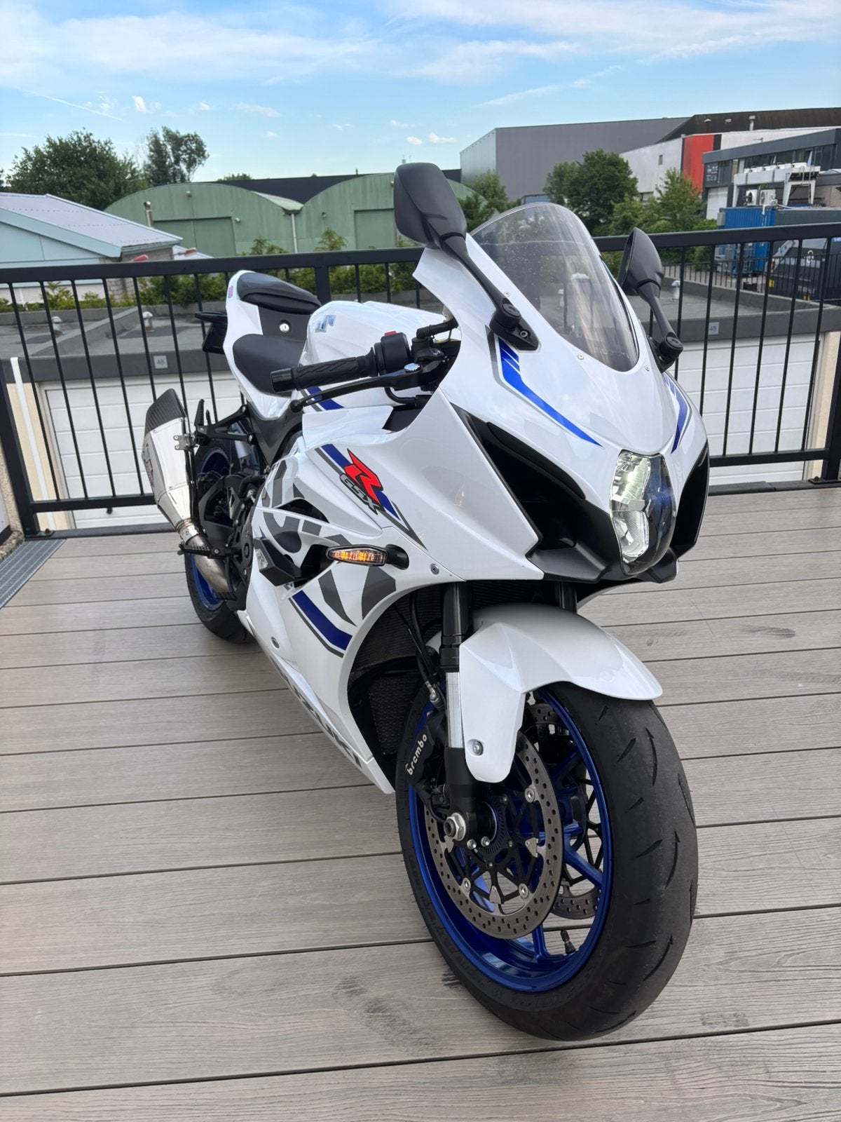 Suzuki GSX-R1000 White Pearl | 2021 | 202 PK | 17.221 km, Motoren, Naked bike, LED Verlichting, Particulier
