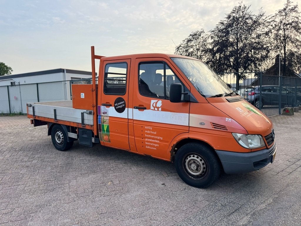 Mercedes-Benz Sprinter 313cdi dubble cabine, 4 cilinders, 129 pk, Bedrijf, Grijs